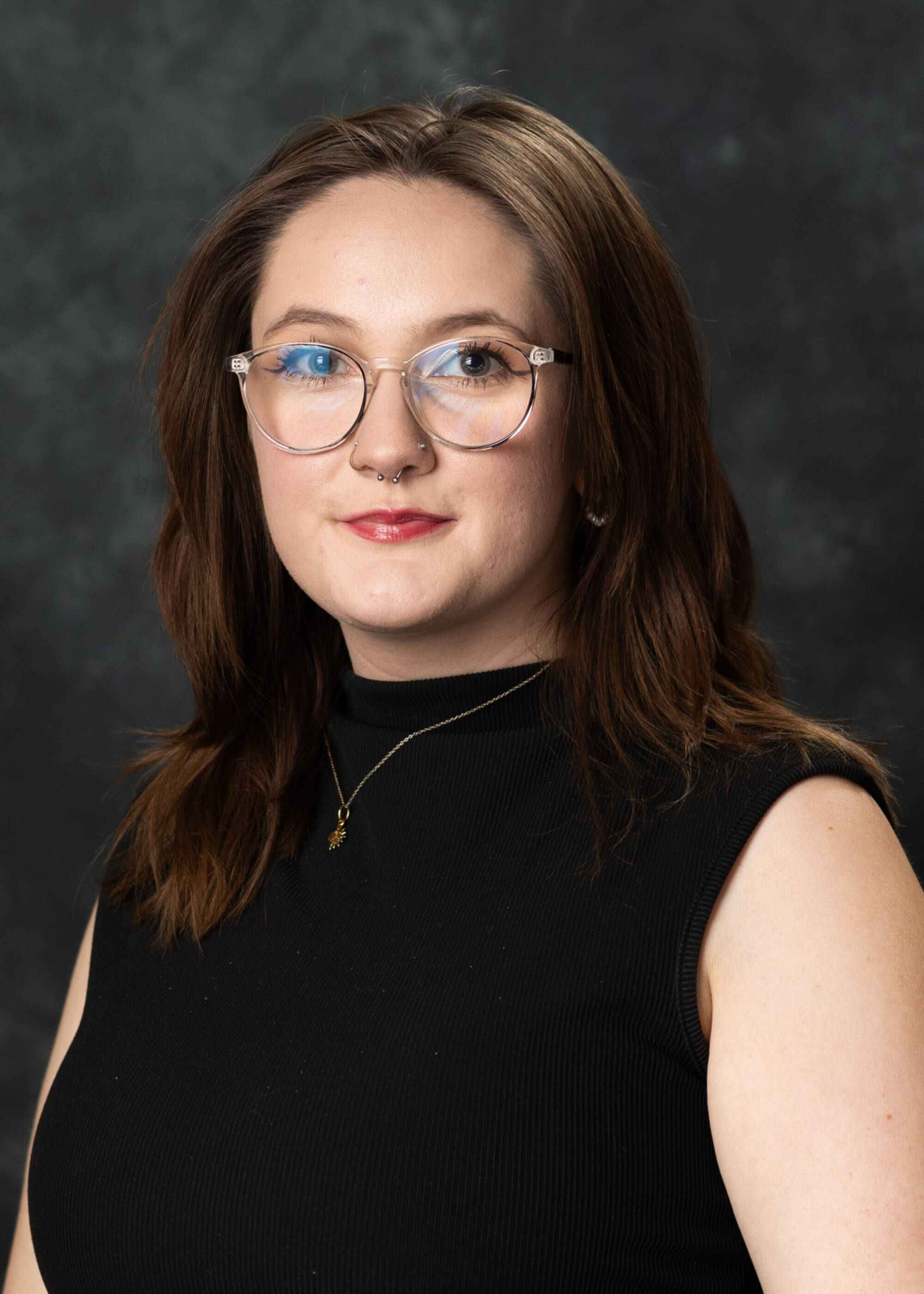 Cera McDonough wearing a black top